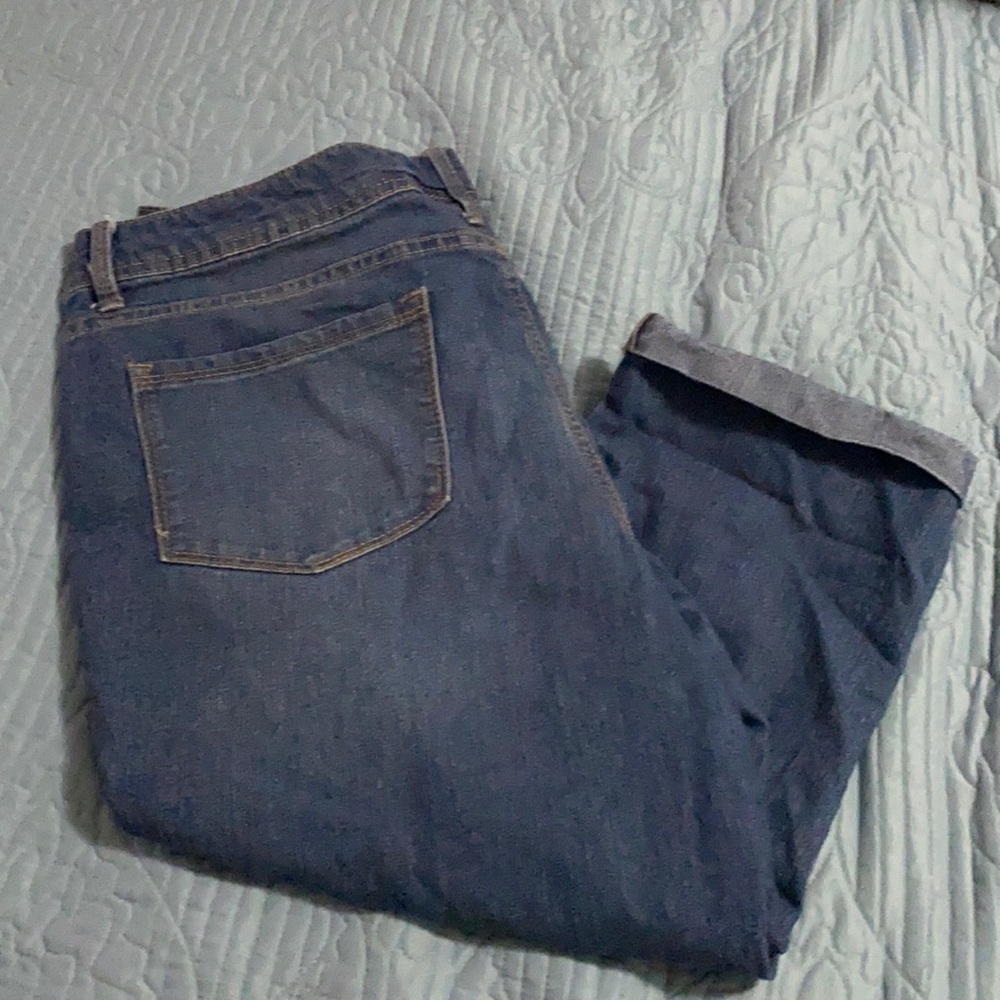 Faded glory crop pants Sz 16